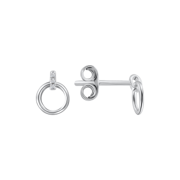 Ohrstecker aus Silber 925° mit Zirkonia 