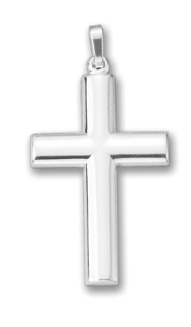 Подвеска крестик серебряный 925 пробы 