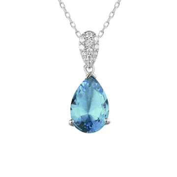 Anhänger 925er Sterling Silber mit Zirkonia 