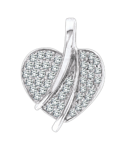 Anhänger 925er Sterling Silber mit Zirkonia 