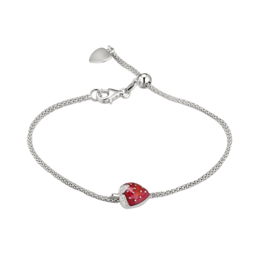 Kinderarmband aus 925er Sterling Silber mit Zirkonia 