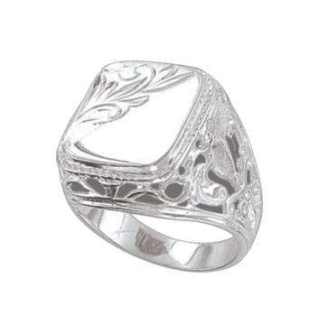 Herrenring  - 925er Sterling Silber 