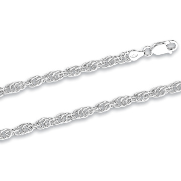 Браслет/ Цепочка серебряная 925-ой пробы 45 cm