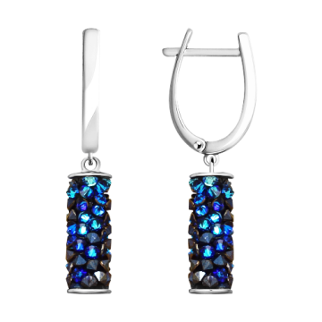 Ohrhänger aus 925er Sterling Silber mit Swarovski Zirkonia 