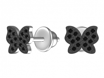 Ohrstecker aus 925er Sterling Silber mit Zirkonia 