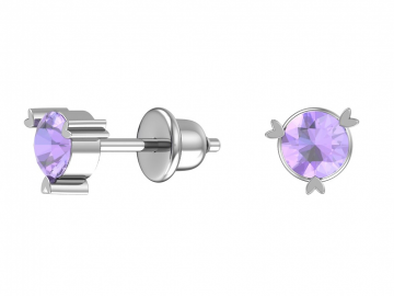 Ohrstecker aus 925er Sterling Silber mit Zirkonia 