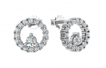 Ohrstecker aus 925er Sterling Silber mit Zirkonia 