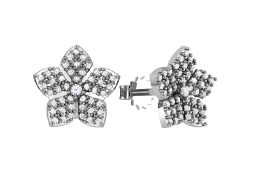 Ohrstecker aus 925er Sterling Silber mit Zirkonia 