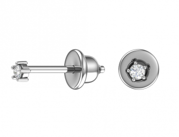 Ohrstecker aus 925er Sterling Silber mit Zirkonia 