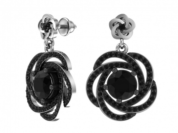 Ohrstecker aus 925er Sterling Silber mit Zirkonia 