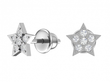 Ohrstecker aus 925er Sterling Silber mit Zirkonia 