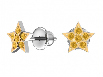 Ohrstecker aus 925er Sterling Silber mit Zirkonia 