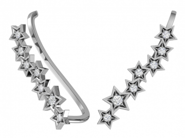 Ohrringe aus 925er Sterling Silber mit Zirkonia 