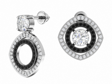 Ohrstecker aus 925er Sterling Silber mit Zirkonia 