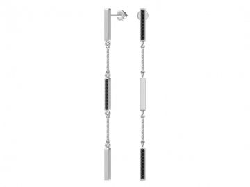 Ohrringe aus 925er Sterling Silber mit Zirkonia 