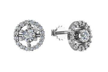 Ohrstecker aus 925er Sterling Silber mit Zirkonia 