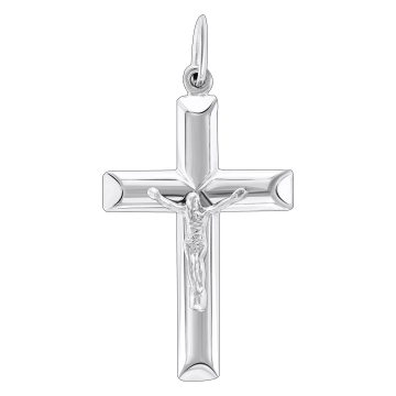 Подвеска крестик серебряный 925 пробы 
