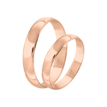 Trauring aus Rotgold 585° 