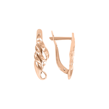 Ohrringe aus Rotgold 585° 