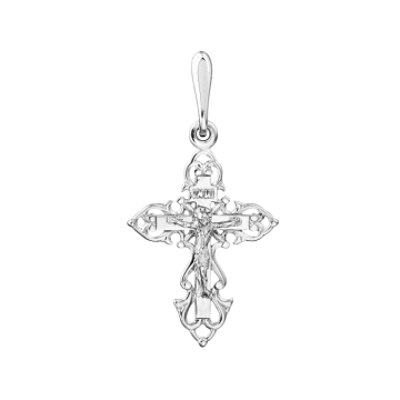 Weißgold 585° Kreuz 