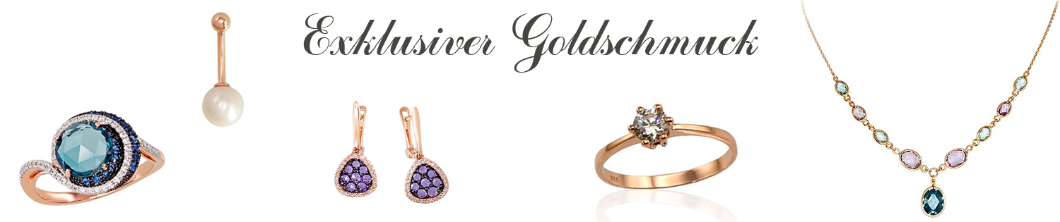 Exklusiver Goldschmuck