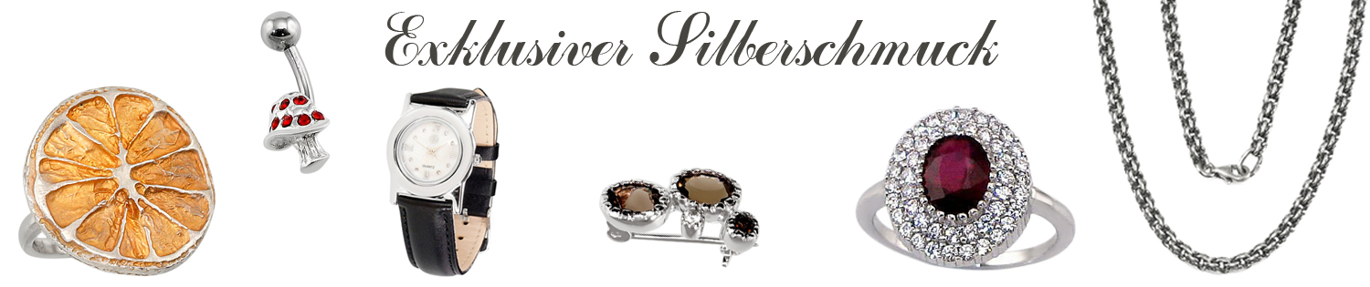 Exklusiver Silberschmuck